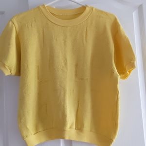 4/$15 women knitted short sleeve top